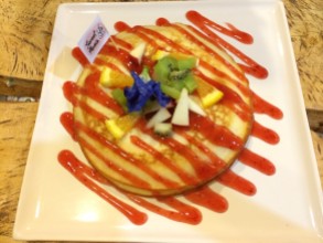 Pancake at Sweet Mania Cafe